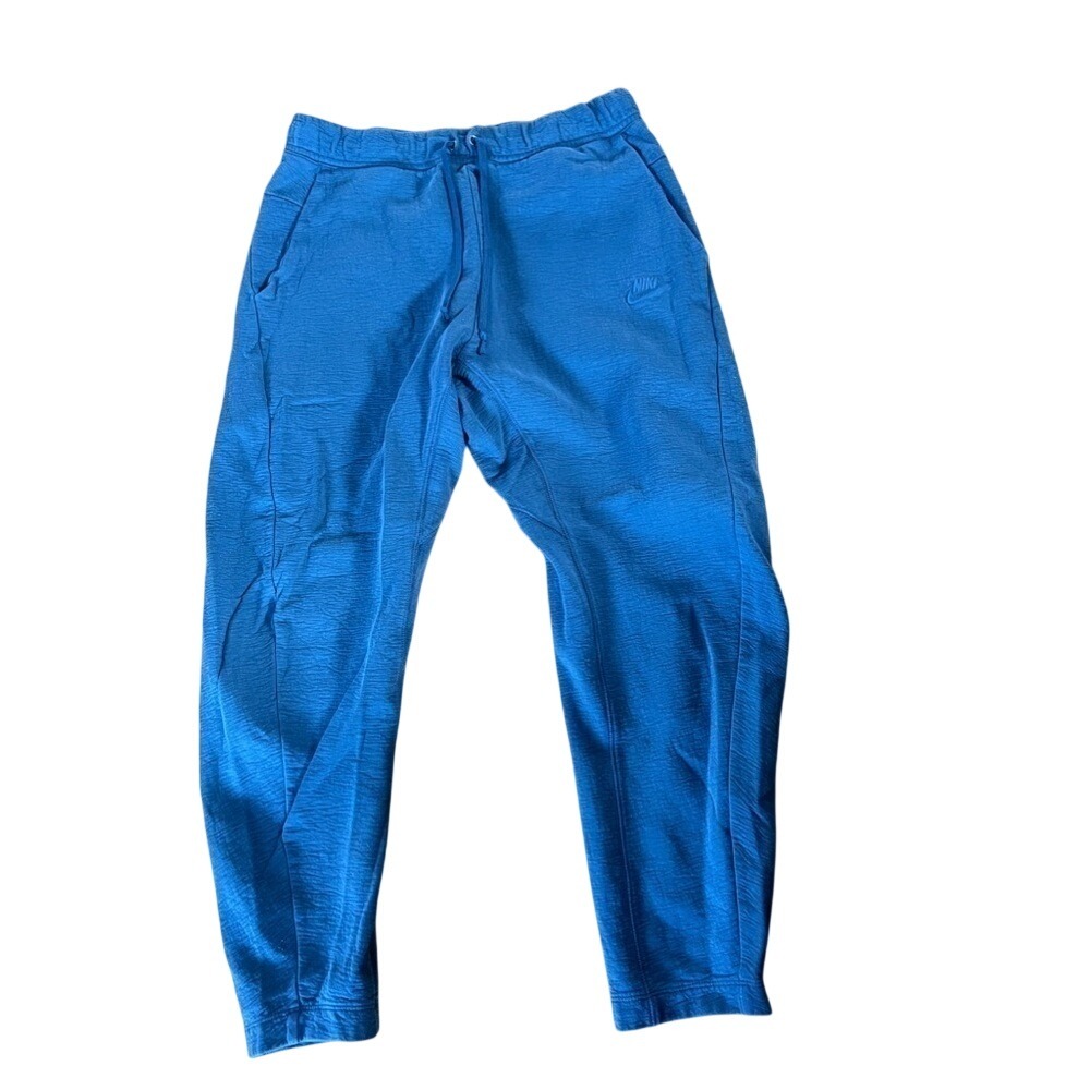 Nike blue fleece lined sweatpants joggers